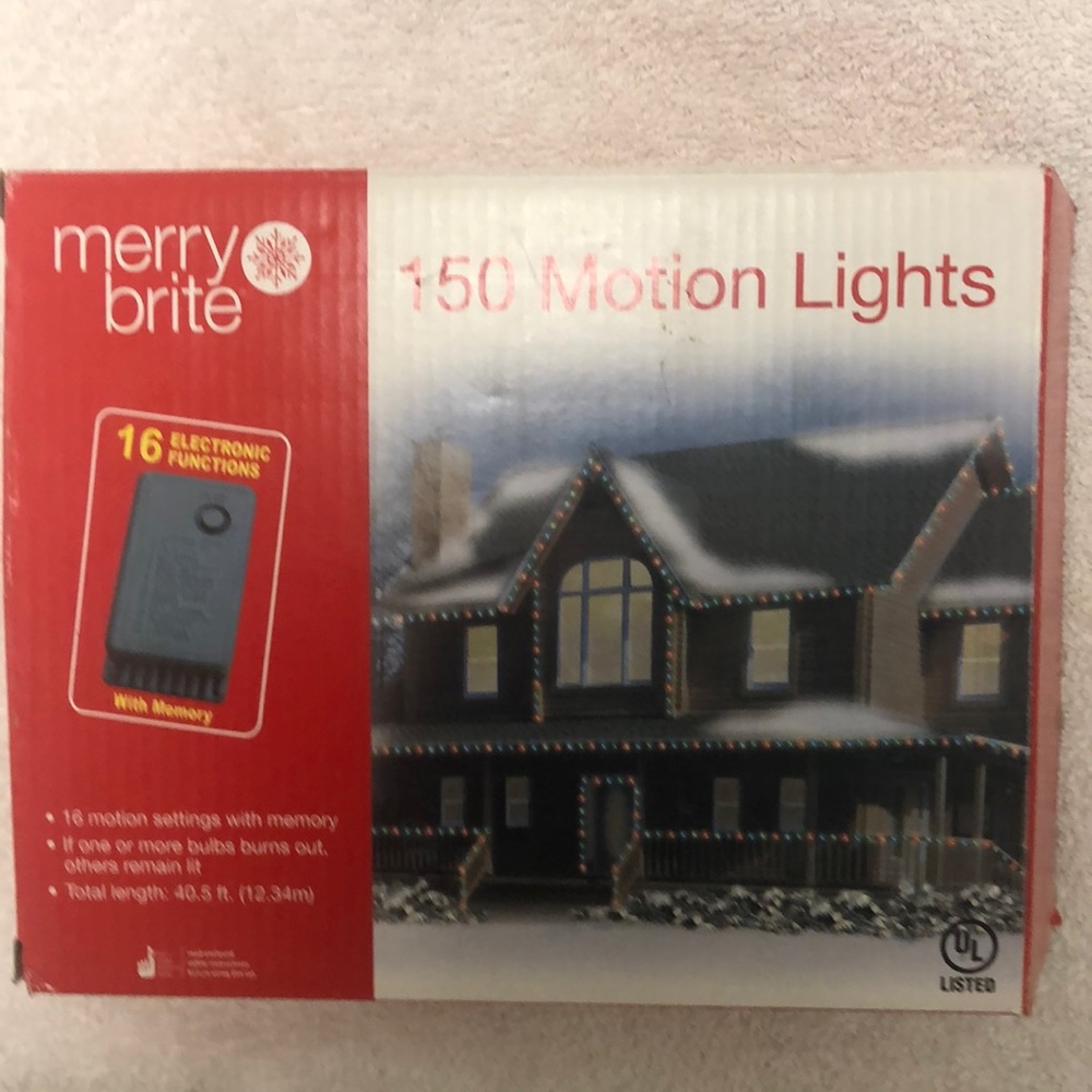 Merry Brite 150 motion Christmas Lights